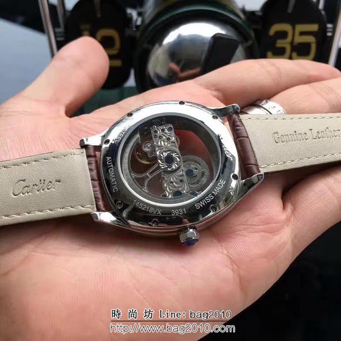 CARTIER卡地亞 精品推薦 頂級機械機芯精品男士腕表 WSS1958